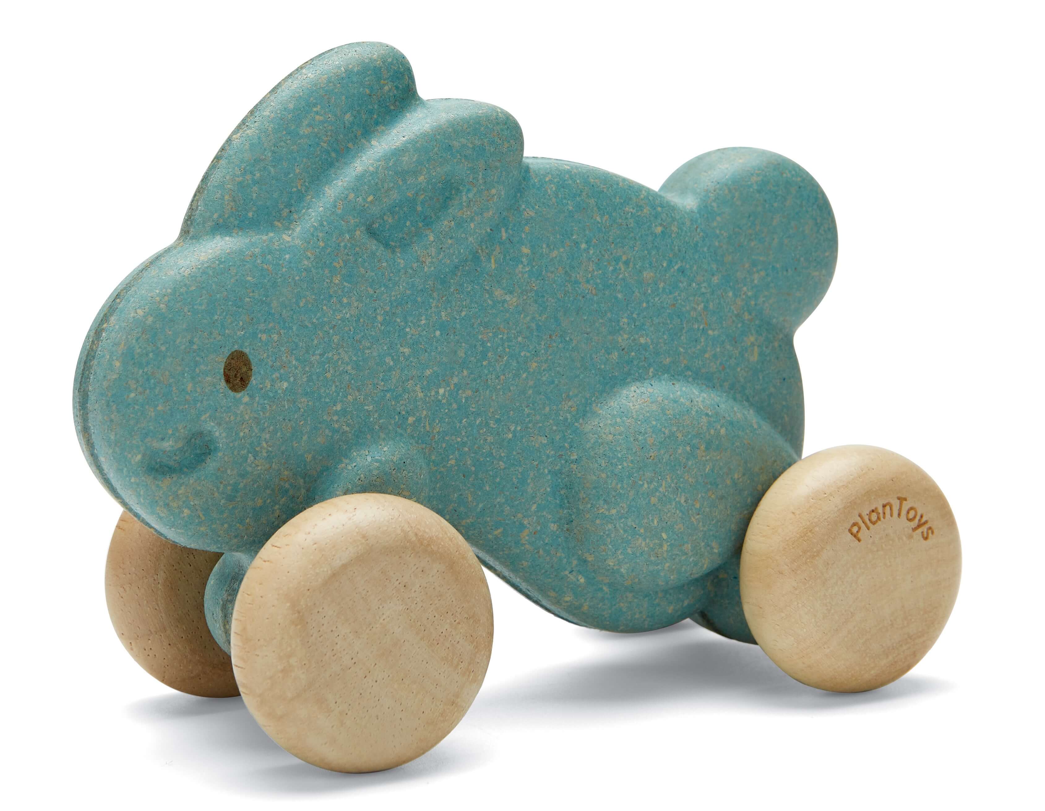 PlanToys Schiebertier Hase aus Holz PlanToys Schiebertier Hase aus Holz